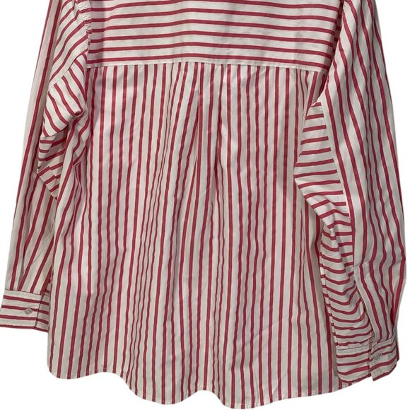 B.young  button up blouse stripped raspberrt sorbet size EU36 - Picture 6 of 6